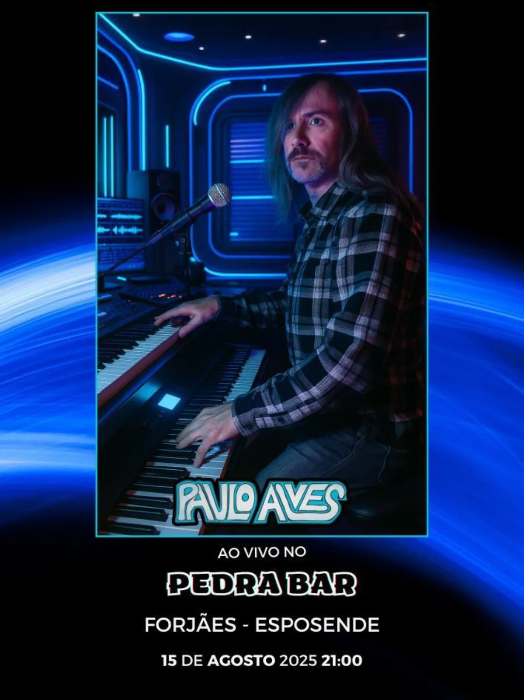 Paulo Alves ao vivo no Pedra Bar - Pedra Bar